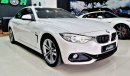 BMW 420i BMW 420I GCC IN MINT CONDITION WITH VERY LOW MILEAGE ONLY 31K KM FOR 99K AED INCLUDING INSURANCE,REG