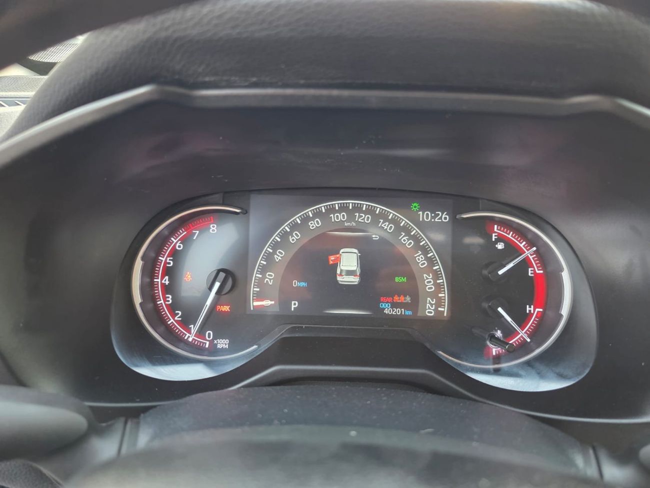 Toyota RAV4 2023 Model Sunroof , Push button , leather seats and trunk automatic