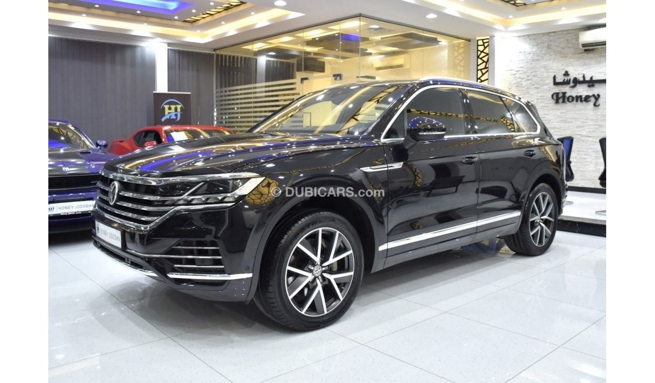 Volkswagen Touareg EXCELLENT DEAL for our Volkswagen Touareg ( 2019 Model ) in Black Color GCC Specs