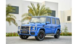 Mercedes-Benz G 63 AMG V8 BiTurbo - AED 5,267 Per Month - 0% DP