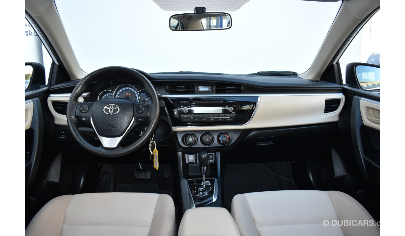 Toyota Corolla 1.6L SE 2016 GCC SPECS WITH DEALER WARRANTY