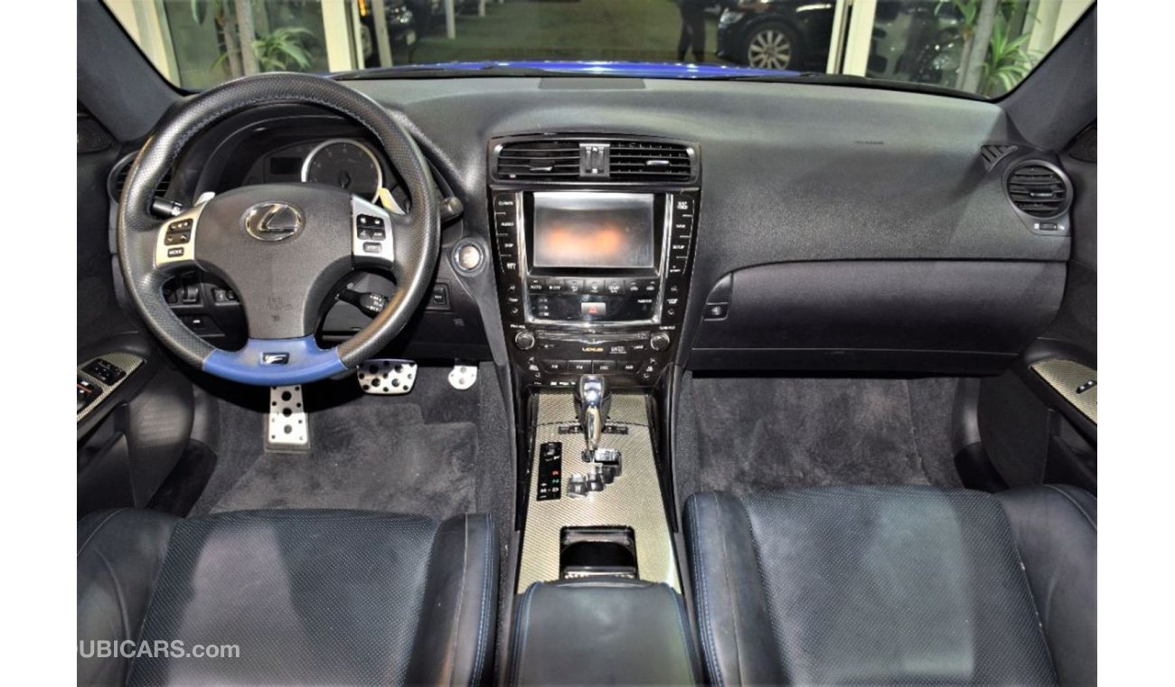 Lexus ISF VERY RARE CAR in the MARKET! EXCELLENT DEAL for our Lexus iS F-Sport 2011 Model!! in Blue Color! GCC