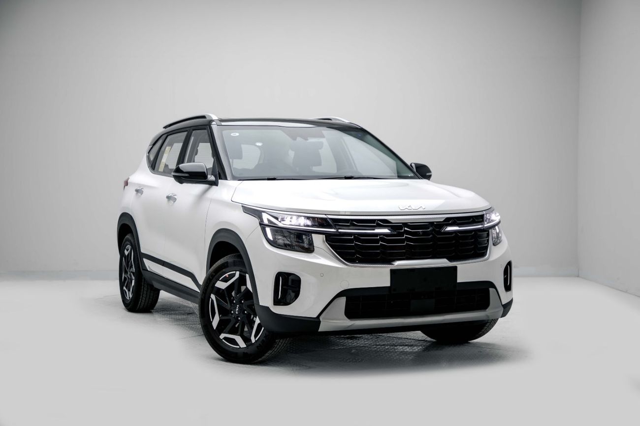 Kia Seltos Premium 1.5L - White & Black Inside Black | Export Only