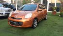 Nissan Micra GCC - orange color in silver - in excellent condition, do not need any expenses