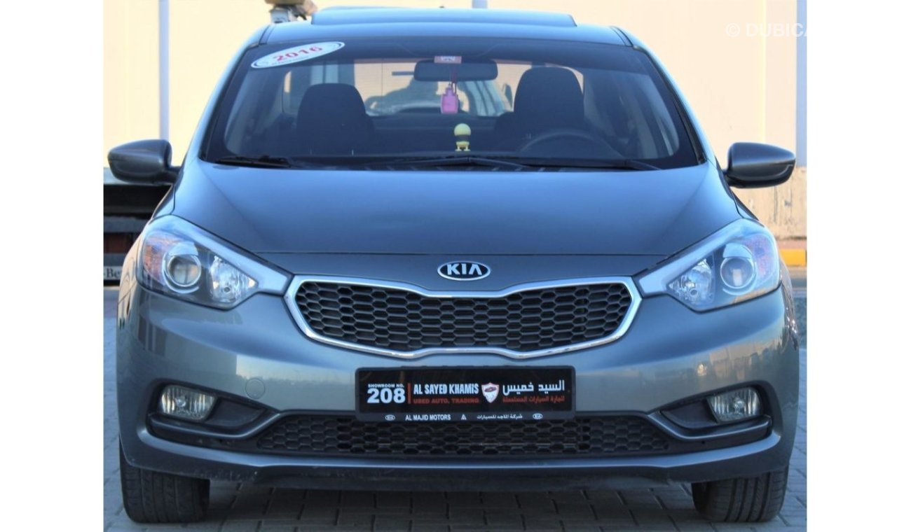 Kia Cerato Kia Cerato 2016 GCC in excellent condition, full option, in excellent condition, without accidents,