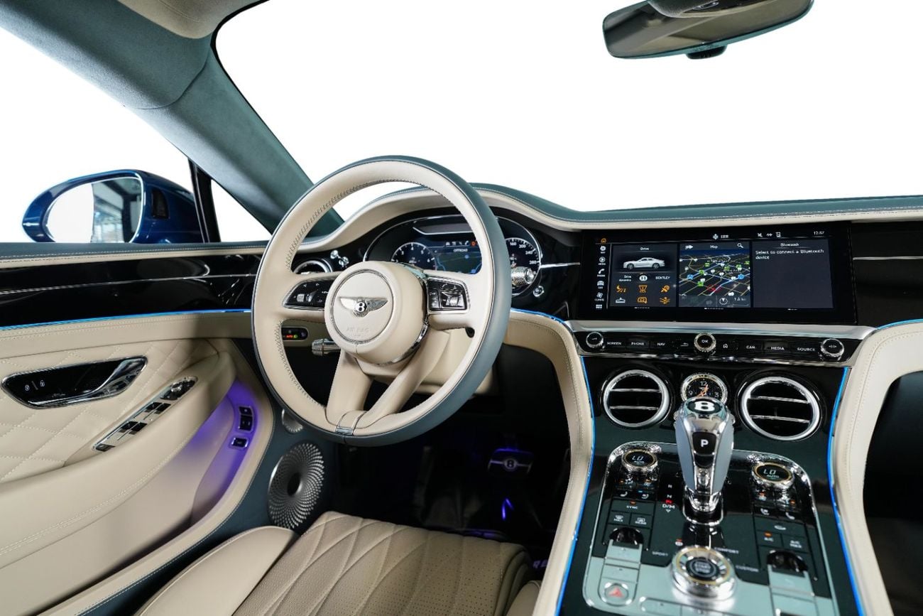Bentley Continental GT AZURE GCC-Exclusive Bespoke-Al Habtoor Warranty &Service Contract-Low Mil
