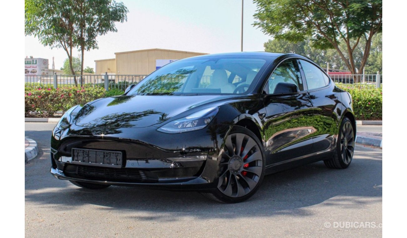 New Tesla Model 3 TESLA MODEL3 PERFORMANCE 2023 GCC WARRANTY 2023 for