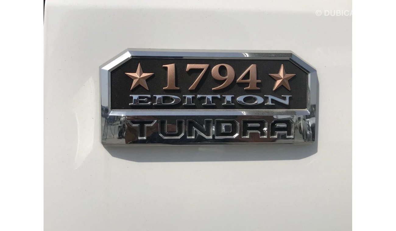 Toyota Tundra 1794 Edition - 2018 Model.