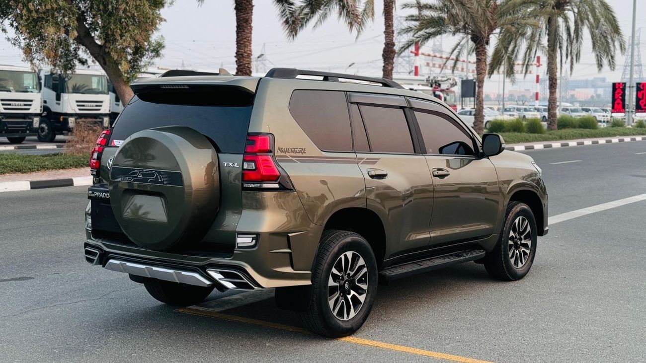 Toyota Prado LIMGENE BODY KIT INSTALLED | 2019 | RHD | 2.8L DIESEL | REAR VIEW CAMERA | BACK TIRE | SUNROOF