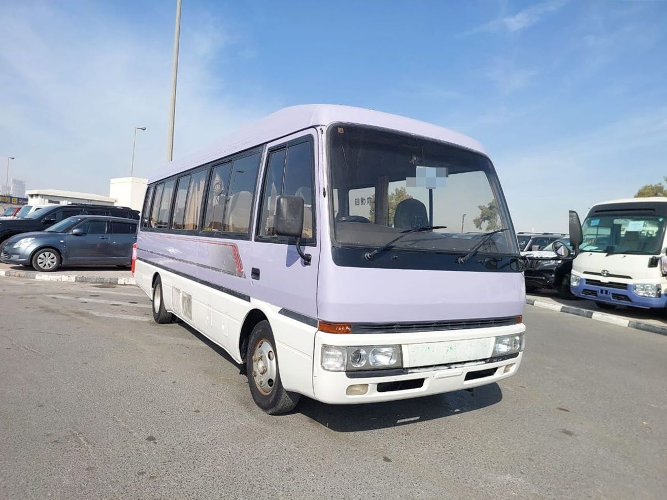 ميتسوبيشي روزا MITSUBISHI ROSA BUS RHD 1995 MODEL 3.9 L DIESEL AUTOMATIC(PM40299)