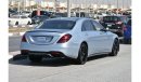 مرسيدس بنز S 550 KIT S63 EXCELLENT CONDITION / WITH WARRANTY