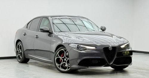 ألفا روميو جوليا 2023 Alfa Romeo Giulia Veloce Q2, 2027 Alfa Romeo Warranty + Service Pack, Very Low Km, GCC