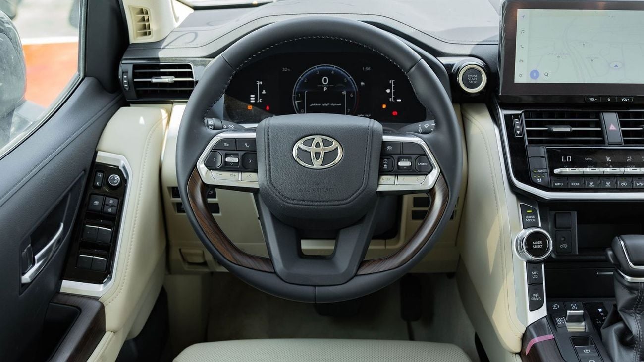 Toyota Land Cruiser 2025 Toyota Land Cruiser 300 GXR 3.5L AT Petrol (Black)