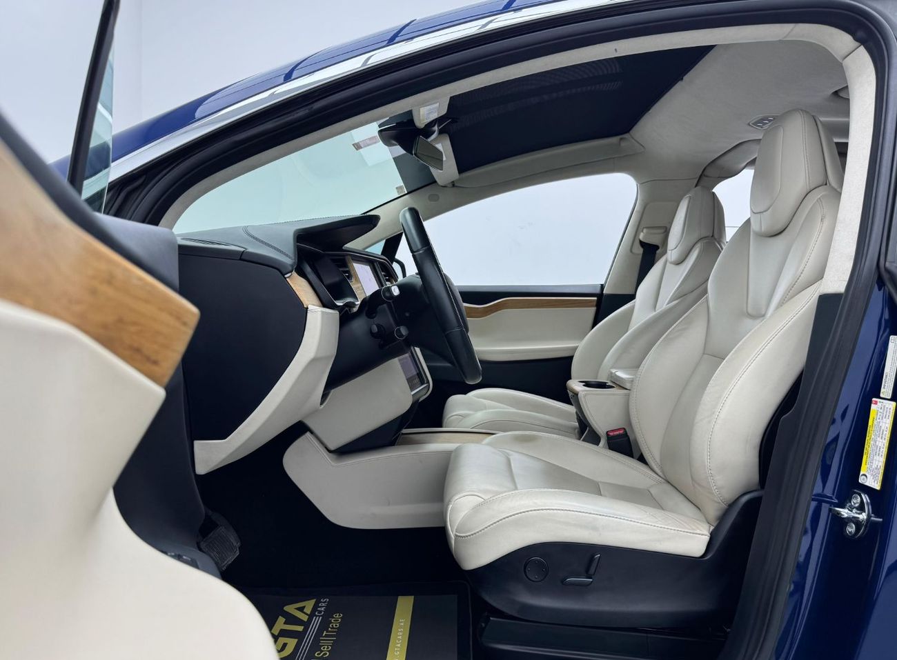 Tesla Model X 2018 Tesla Model X 100D, 2026 Battery Warranty Drive Unit Warranty, Tesla Service History, GCC