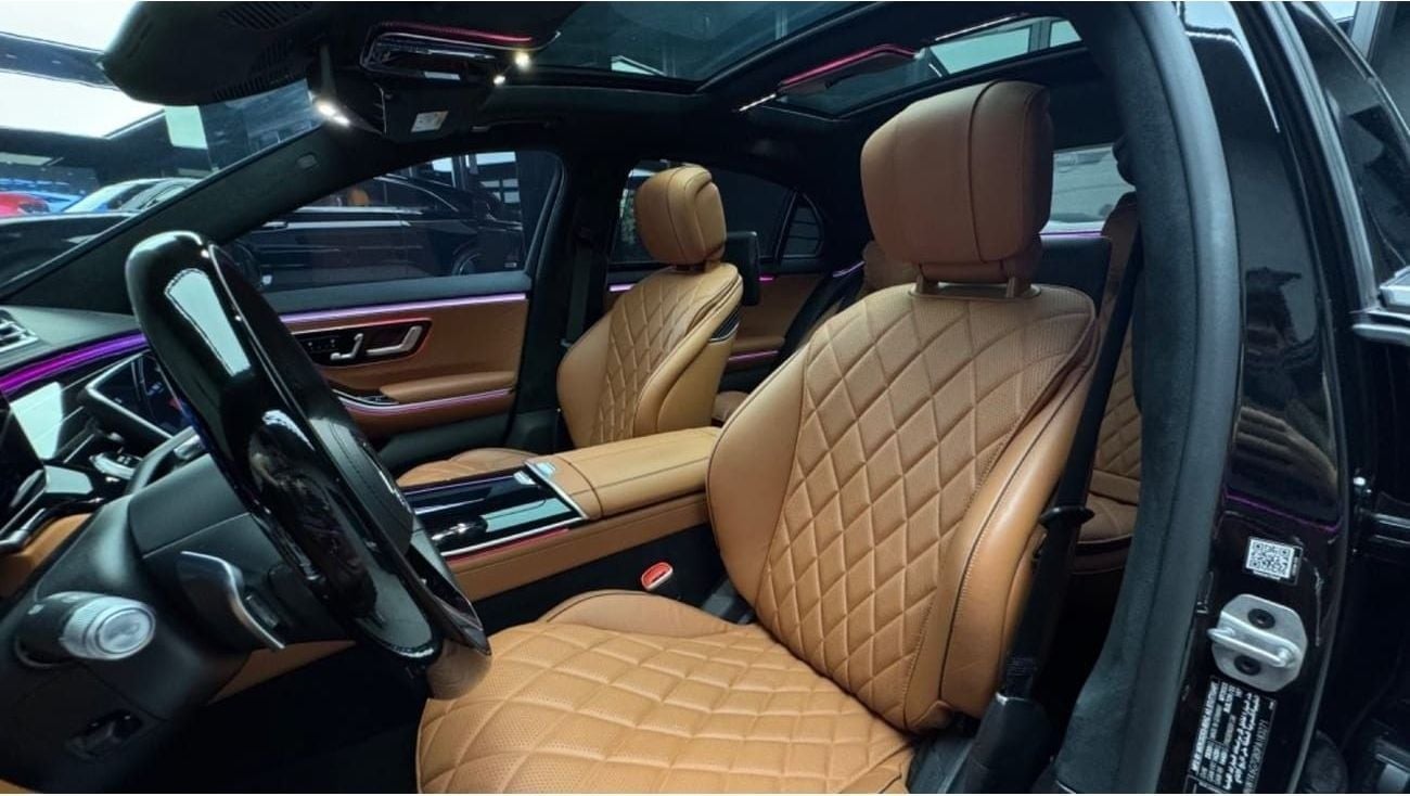 مرسيدس بنز S 580 2023 | GCC Specs | Full Options | Agency Warranty & Service | Low Mileage