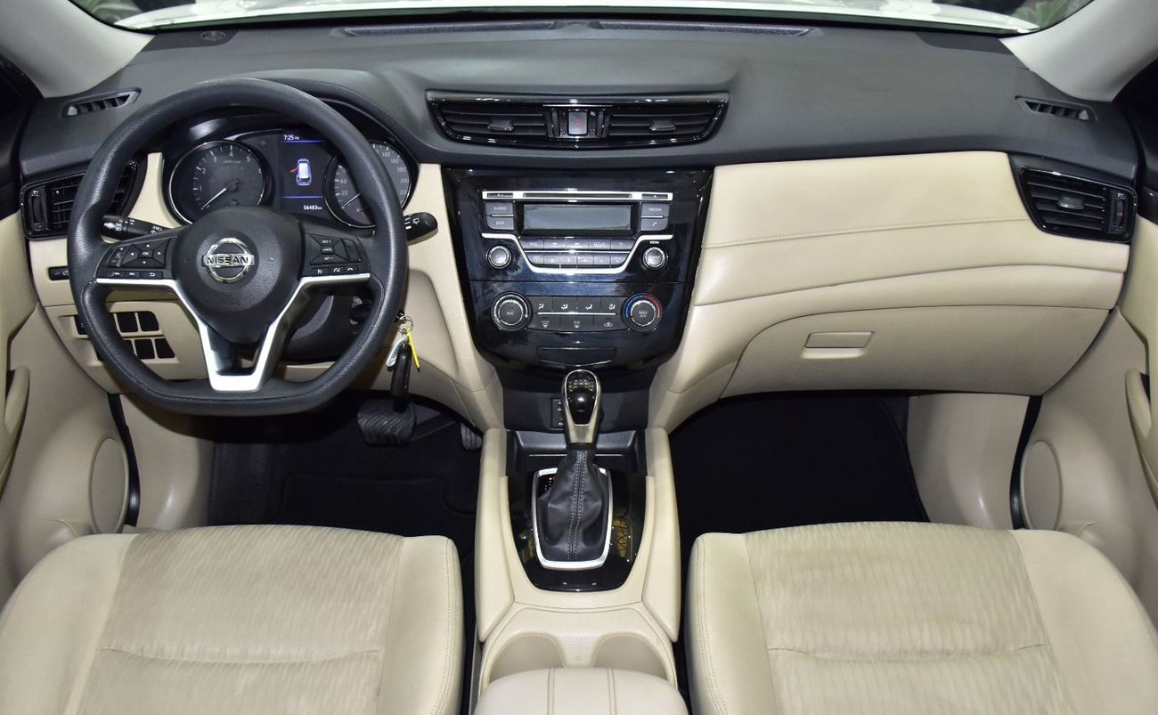 Nissan XTrail EXCELLENT DEAL for our Nissan X-Trail ( 2021 Model ) in White Color GCC Specs