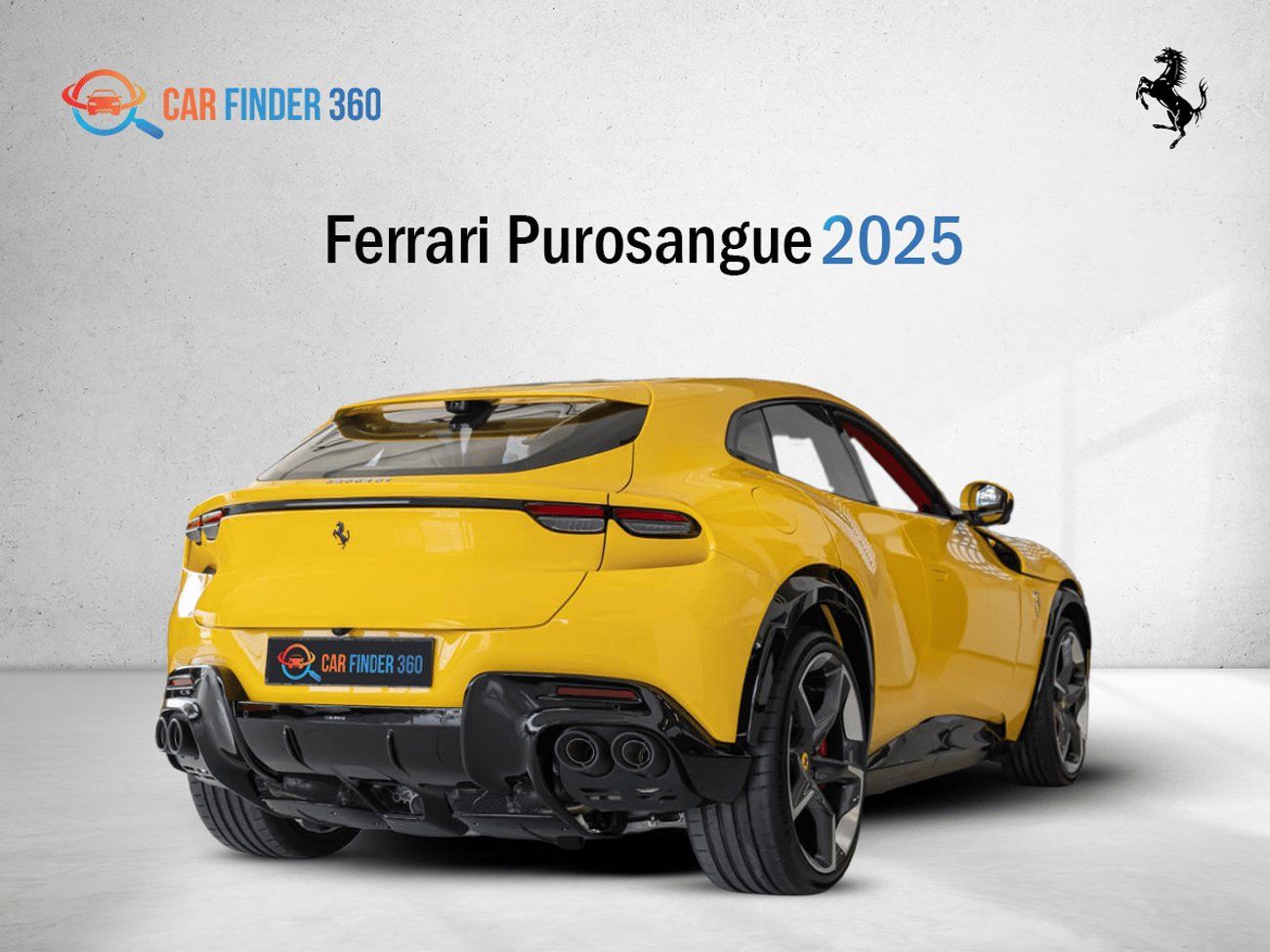 فيراري بوروسانجوي Ferrari Purosangue 2025 (Export Only)