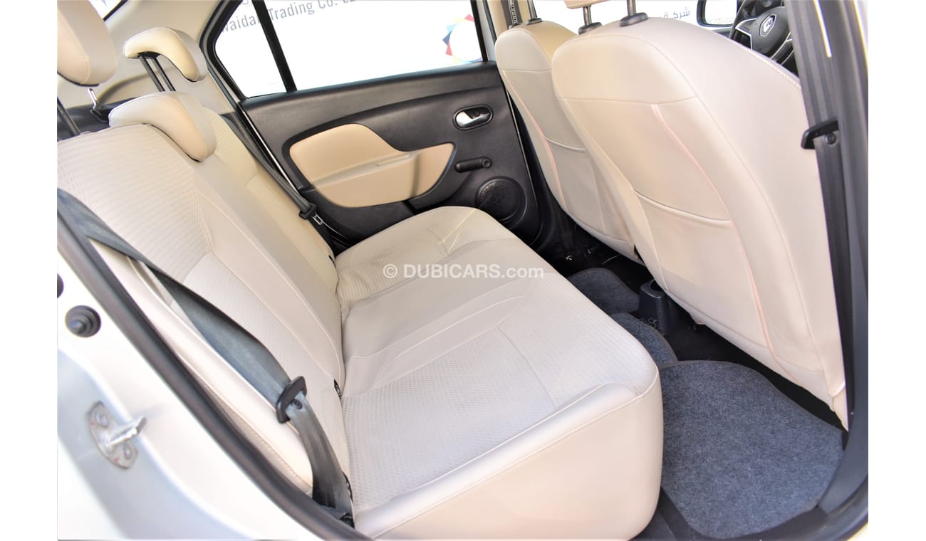 Renault Symbol AED 508 PM | 0% DP | 1.6L SE GCC WARRANTY