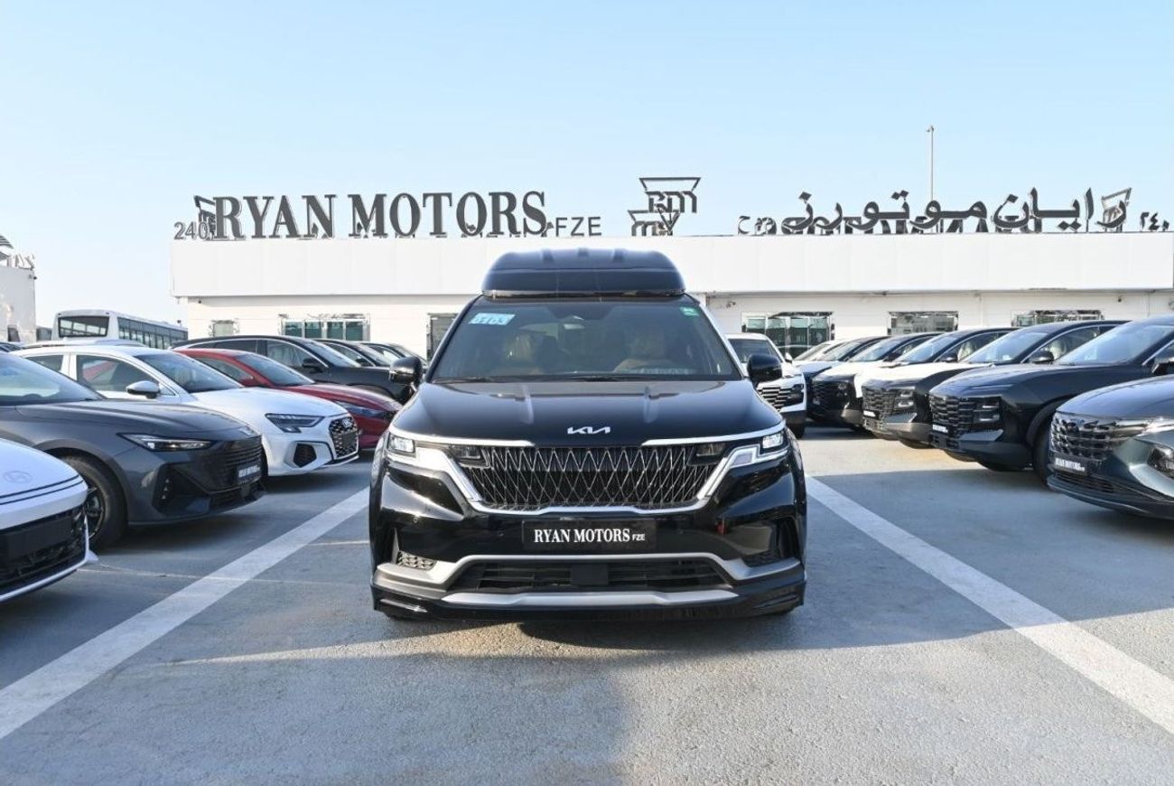 كيا كارنيفال Kia Carnival 3.5L V6, Petrol, Hi-Roof Limousine, Model 2023, Color Black