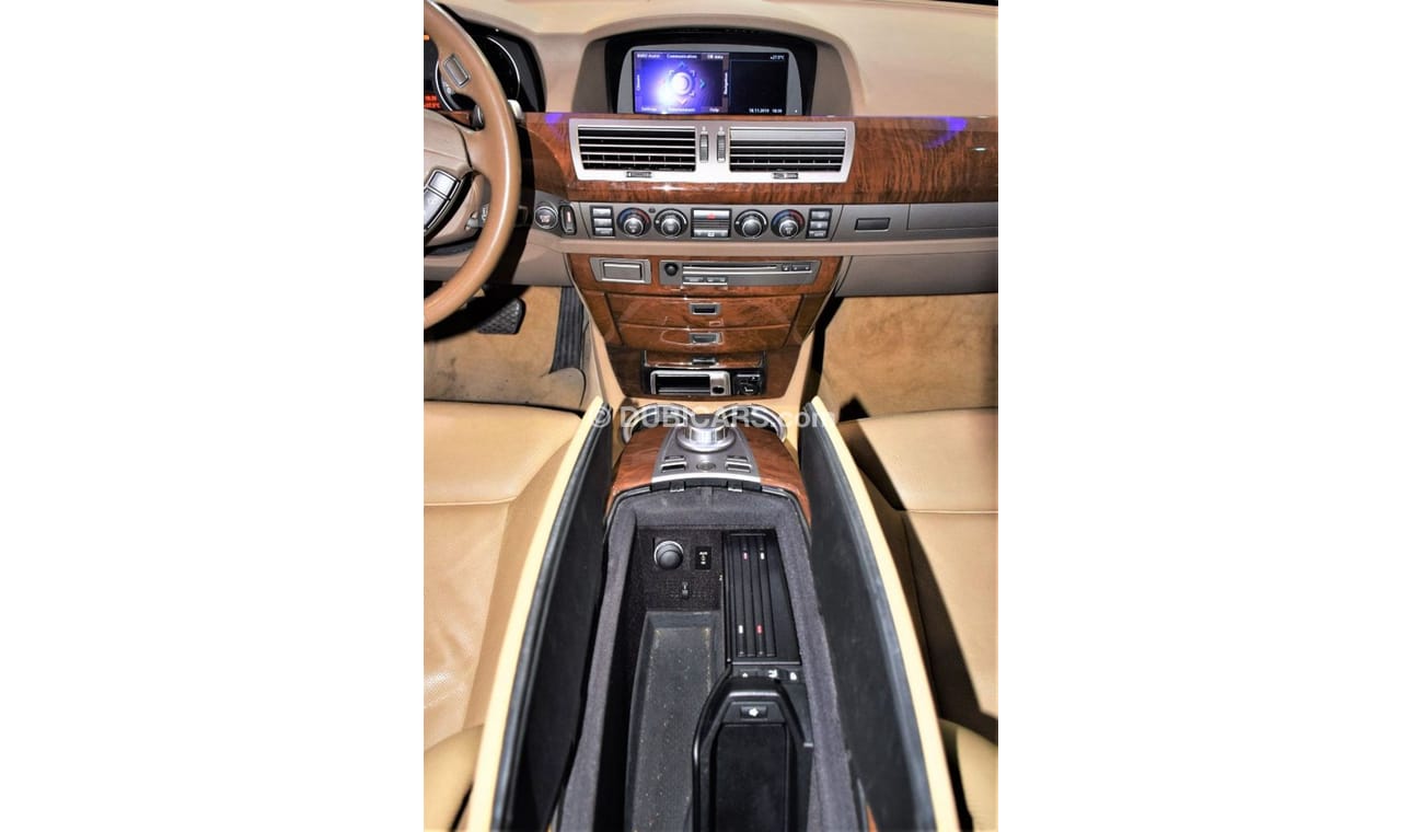 BMW 750Li *(AS IT IS)*ORIGINAL PAINT BMW 750Li 2008 Model! Black Color GCC Specs!