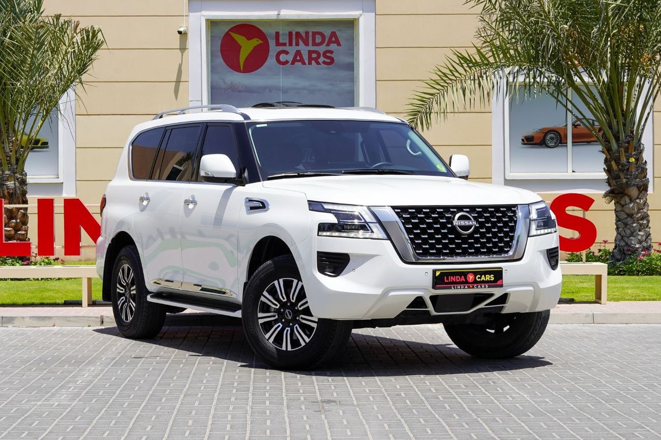 Nissan Patrol Nissan Patrol SE Titanium 2022 GCC under Agency Warranty with Flexible Down-Payment/ Flood Free.