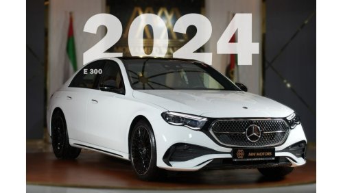 مرسيدس بنز E 300 Mercedes-Benz E 300 | 2024 GCC 0km | Agency Warranty