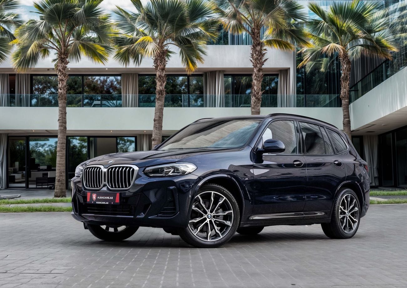 بي أم دبليو X3 XDRIVE 30i M SPORT X3 M-Kit | 3,428 P.M | 0% Downpayment | Agency maintained!