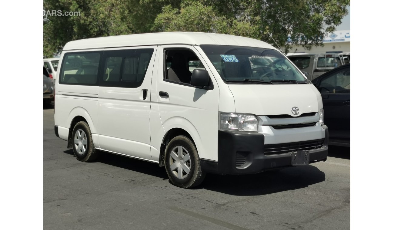 Toyota Hiace 2.7L, Petrol, M/T, AirBag, Power Lock, Power Window, 14 Seats. Front & Rear AC, LOT-728