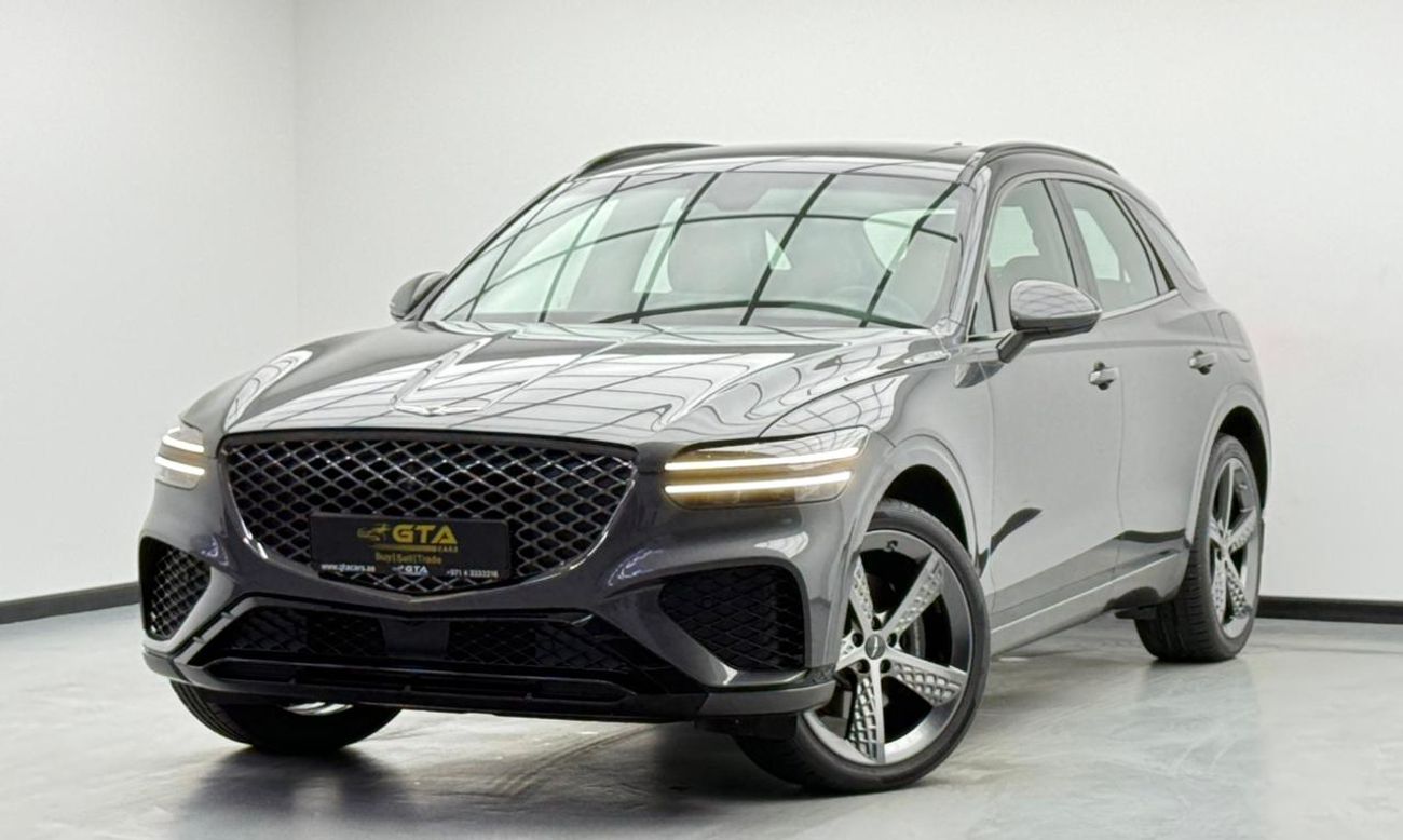 Genesis GV70 2022 Genesis GV70 Sport Prestige, 2027 Genesis Warranty + Service Pack, Low Km, Fully Loaded, GCC