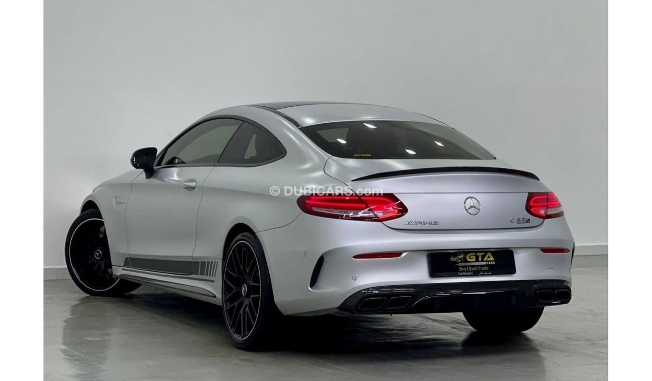 Mercedes-Benz C 63 Coupe 2018 Mercedes C 63S, Full Service History, Warranty, GCC