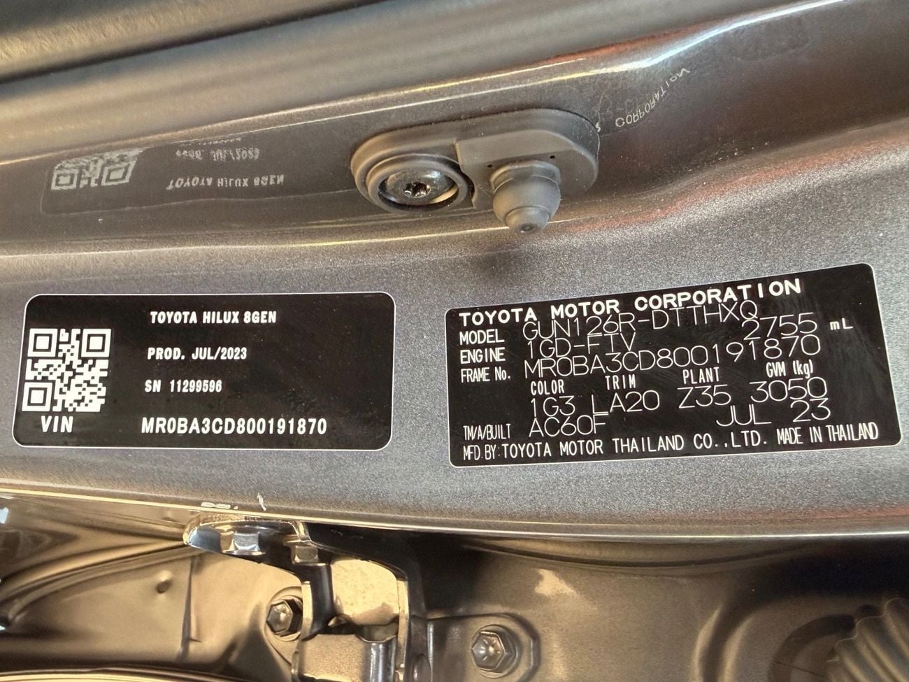 Toyota Hilux Rugged X GR