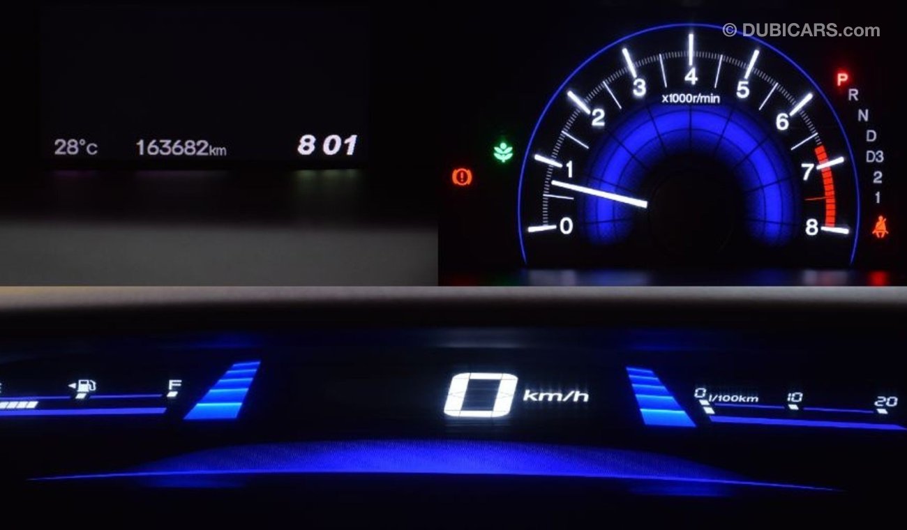 Honda Civic AMAZING Honda Civic 2013 Model!! in Grey Color! GCC Specs