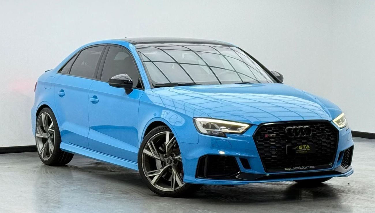 Audi RS3 TFSI quattro 2.5L (400 HP) Sedan 2018 Audi RS3, Warranty, Full Audi Service History, Excellent Condi