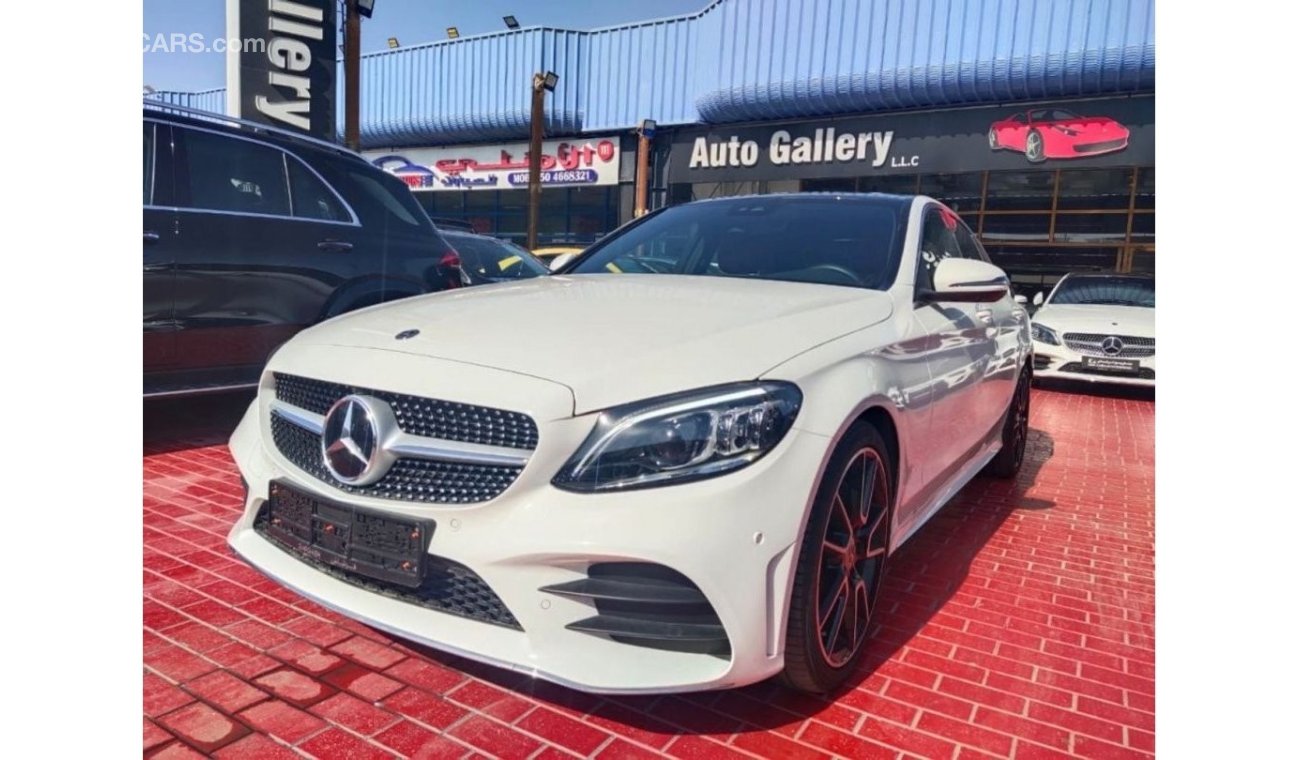 مرسيدس بنز C 200 AMG 5 years warranty And crevices GCC 2019