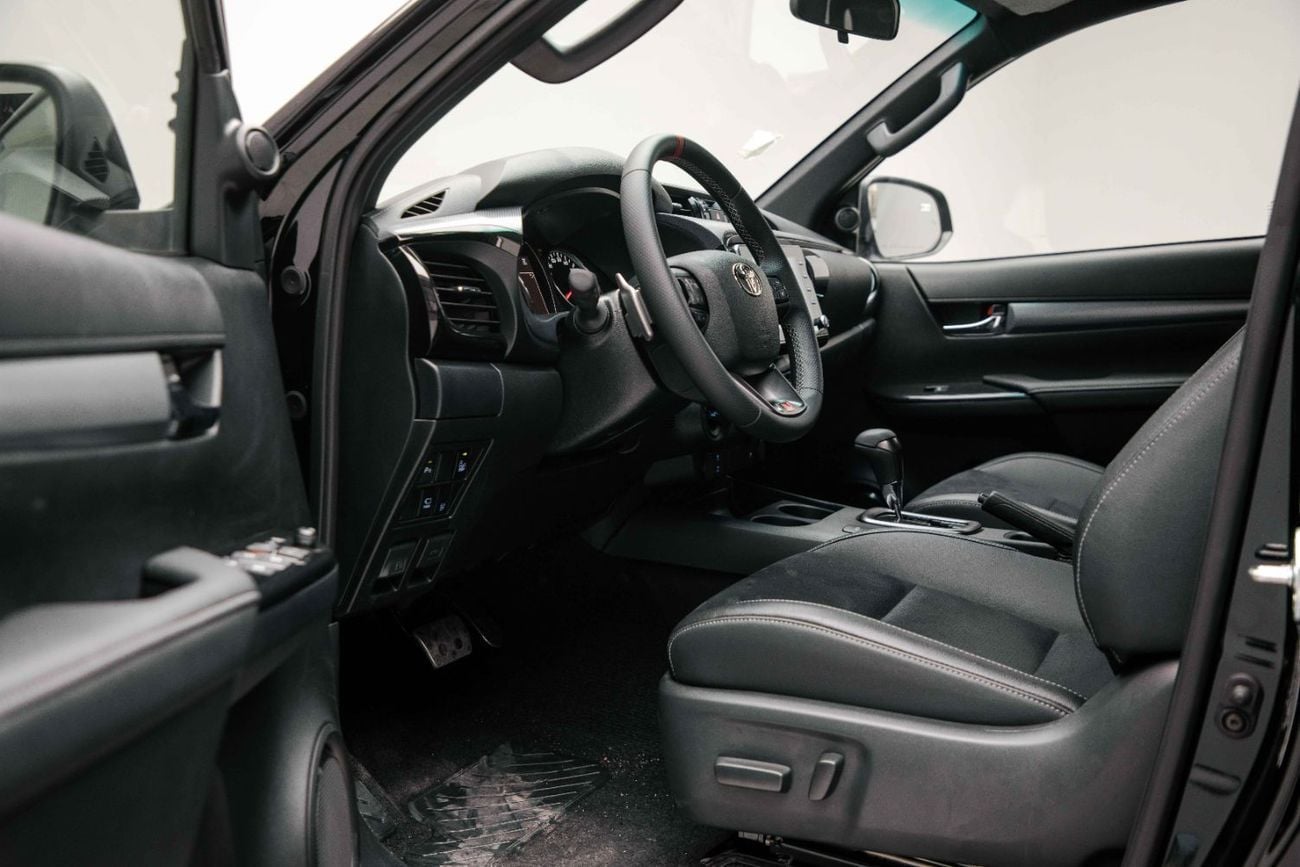 Toyota Hilux GR SPORT 4.0L - Attitude Black Inside Black | Export Only
