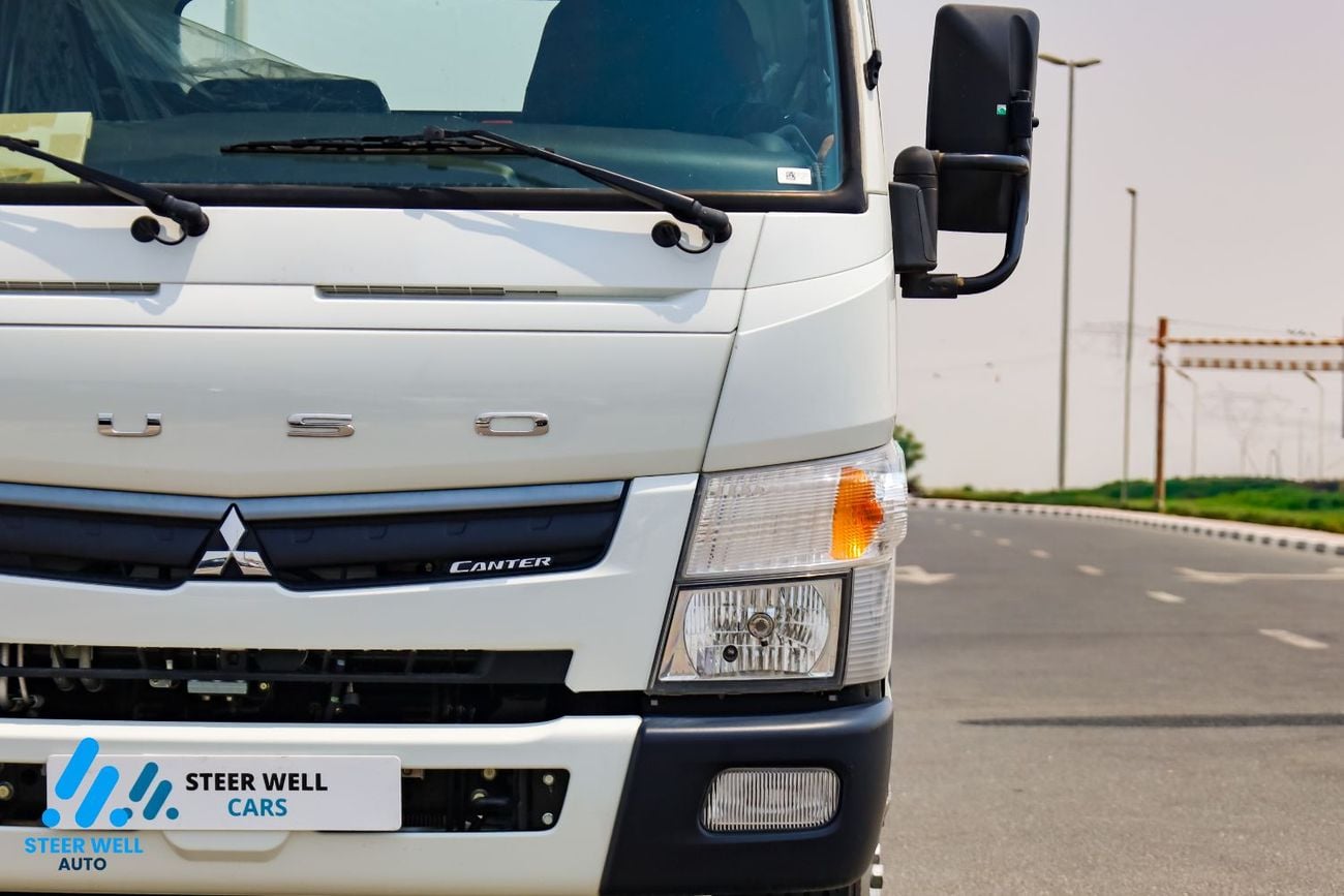 ميتسوبيشي كانتر فان STD GCC Specs - Euro V | turbo DSL MT | Long Chassis 16ft | Double-Cab | Export Only