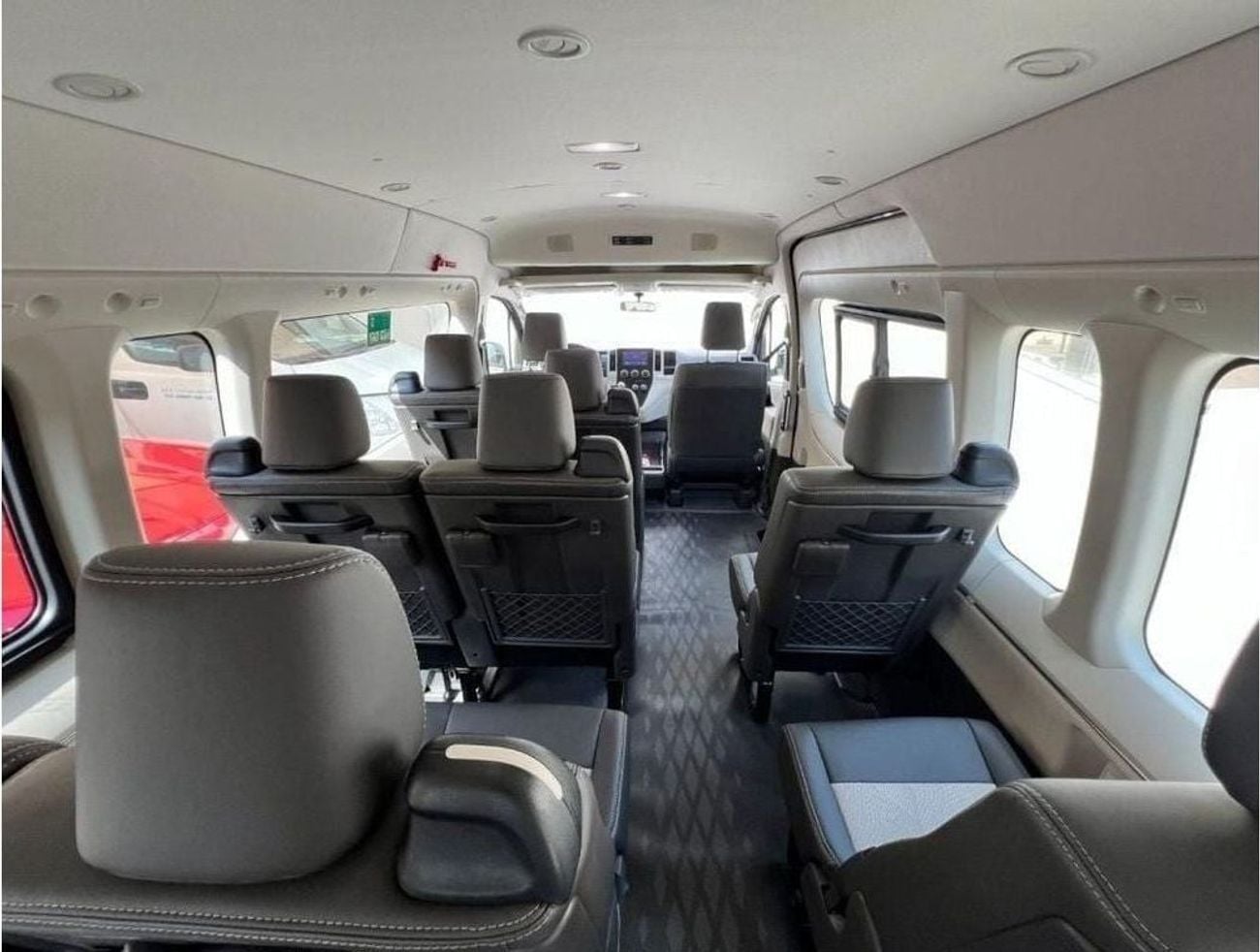 تويوتا هاياس 2025 Toyota Hiace GL 13-Seater High-Roof Full-Option 3.5L V6 Petrol M/T RWD Export Only