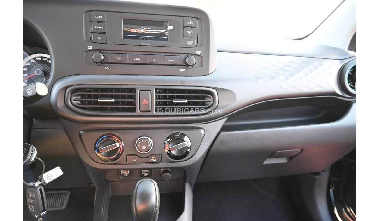 هيونداي جراند i10 هيونداي جراند آي 10 سعة 1.2 لتر بنزين هاتشباك دفع أمامي 4 أبواب لون أخضر موديل 2022