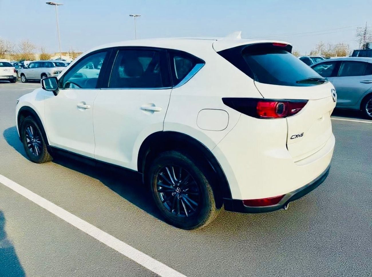 Mazda CX-5 Mazda CX5 Model 2019 Fuel Petrol cylinder 4 Engine 2.5 white colour