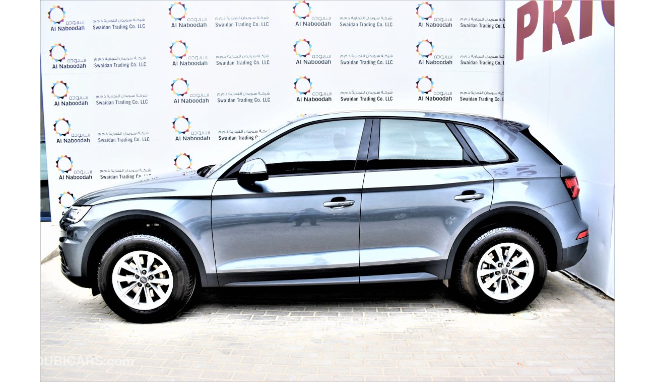 أودي Q5 2.0L 45 TFSI 2018 GCC SPECS WITH DEALER WARRANTY