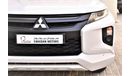 Mitsubishi L200 AED 910 PM 2.4L GL 2WD DC GCC DEALER WARRANTY