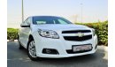 Chevrolet Malibu - ZERO DOWN PAYMENT - 540 AED/MONTHLY - 1 YEAR WARRANTY