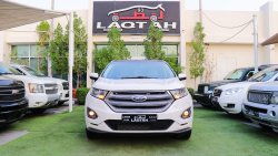 Ford Edge Model 2018, American import, white color inside beige, cruise control, alloy wheels, in excellent co