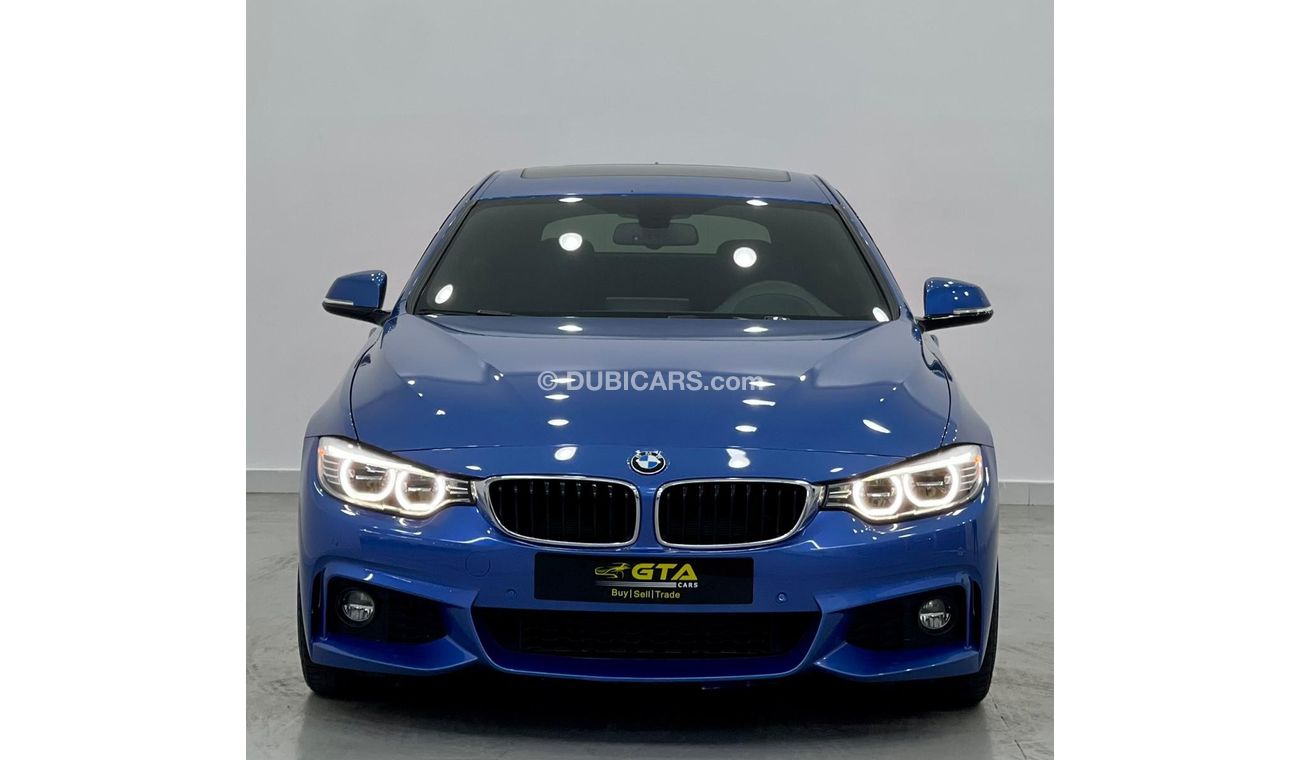 BMW 430i M Sport 2017 BMW 430i M-Sport Gran Coupe, BMW Service History, Warranty, GCC