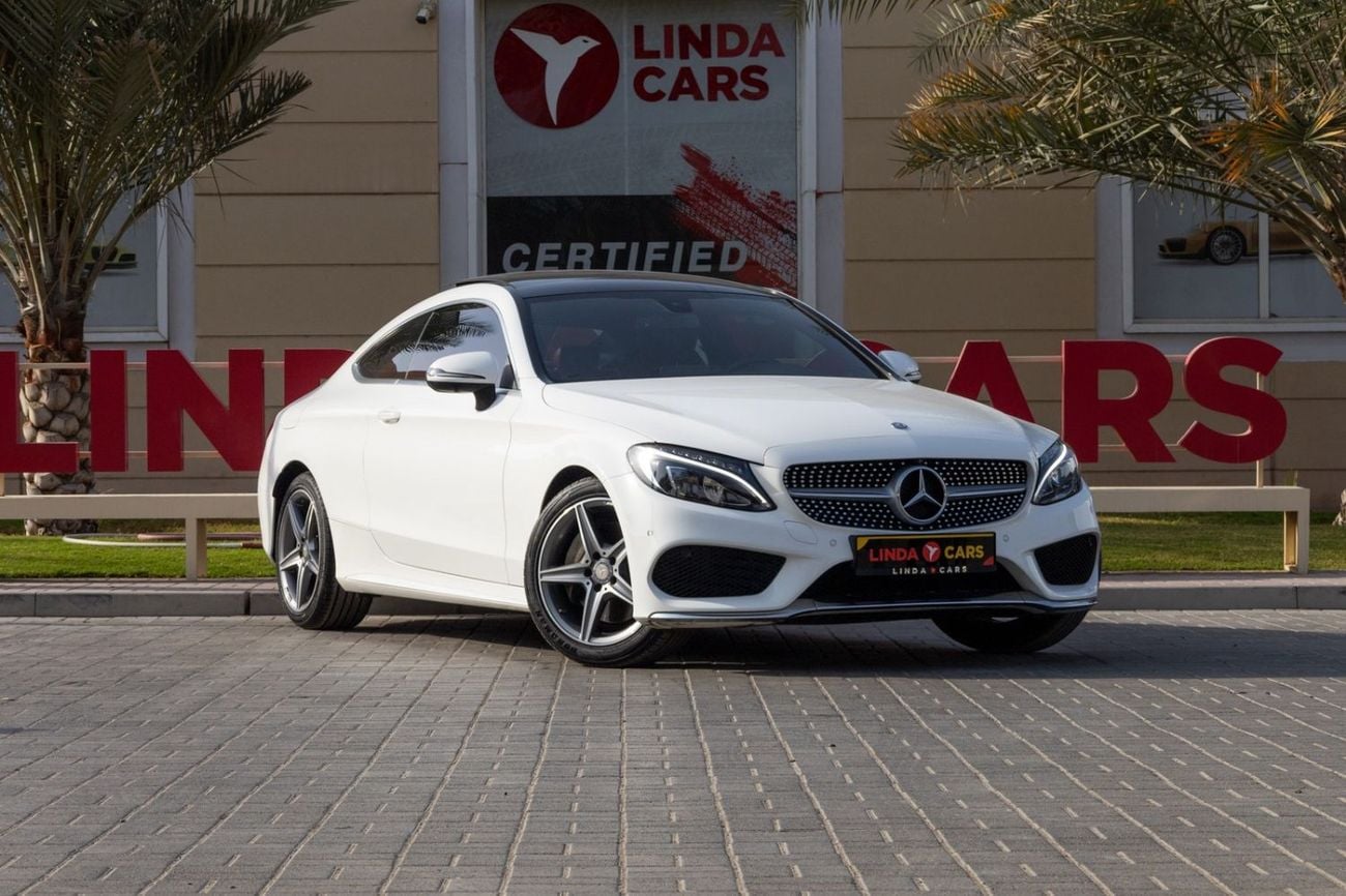 Mercedes-Benz C 200 Coupe Mercedes-Benz C-Class 200 2017 GCC specs for 1,328.00 AED monthly