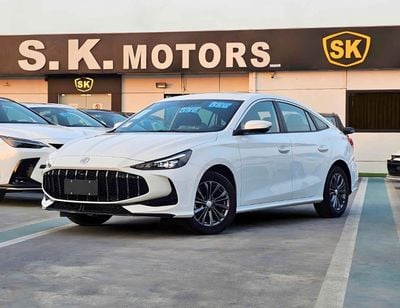 أم جي 5 180DVVT LUXURY / 1.5L PETROL / SUNROOF / LEATHER SEATS / FRONT & REAR CAMERA / CODE#MG5GF