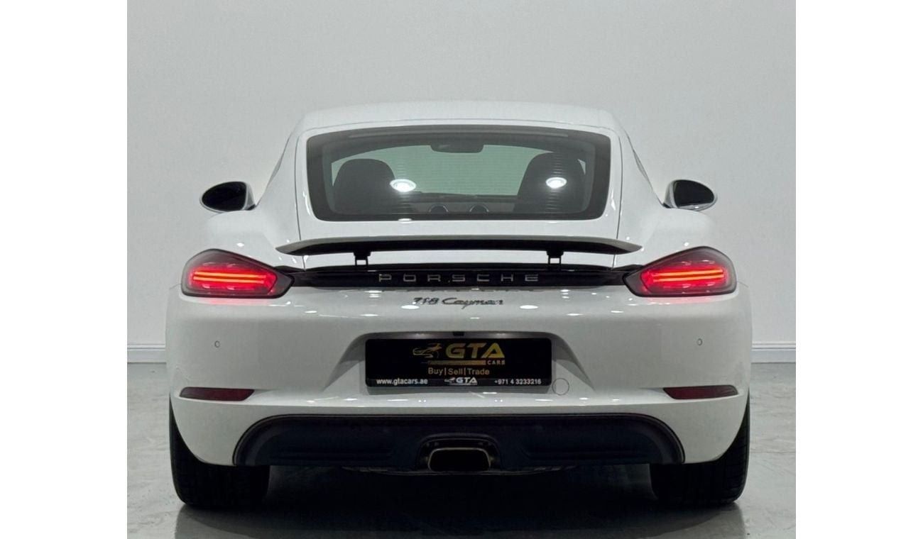 Porsche 718 Cayman Std 2.0L A/T 2019 Porsche 718 Cayman, November 2025 Porsche Warranty, Full Porsche Service History,