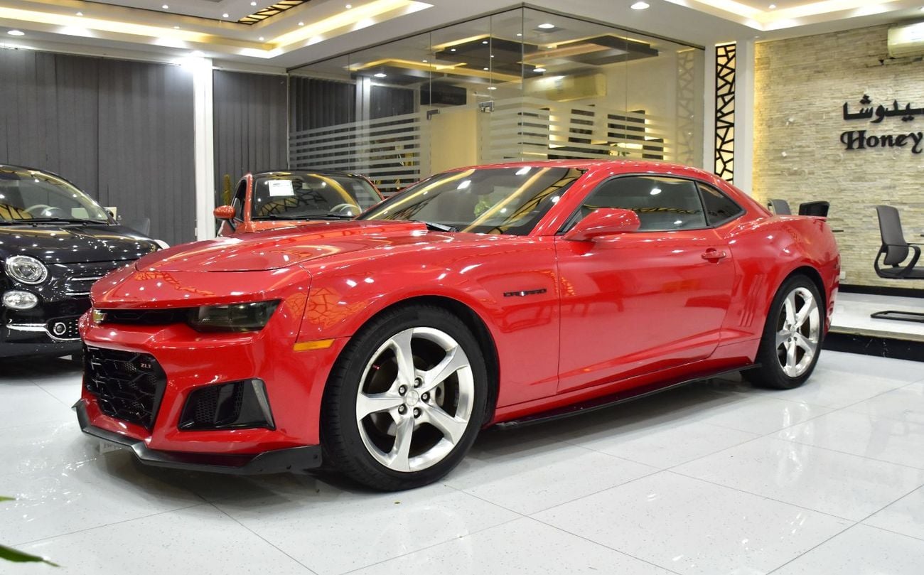 Chevrolet Camaro EXCELLENT DEAL for our Chevrolet Camaro ( 2014 Model ) in Red Color GCC Specs