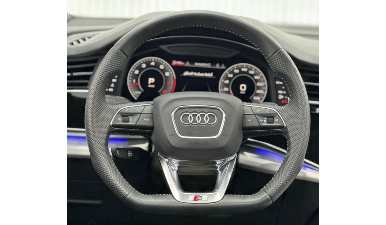 Audi Q8 55 TFSI quattro S-Line 2019 Audi Q8 55TFSI S-Line Quattro, July 2024 Audi Warranty, Full Audi Servic