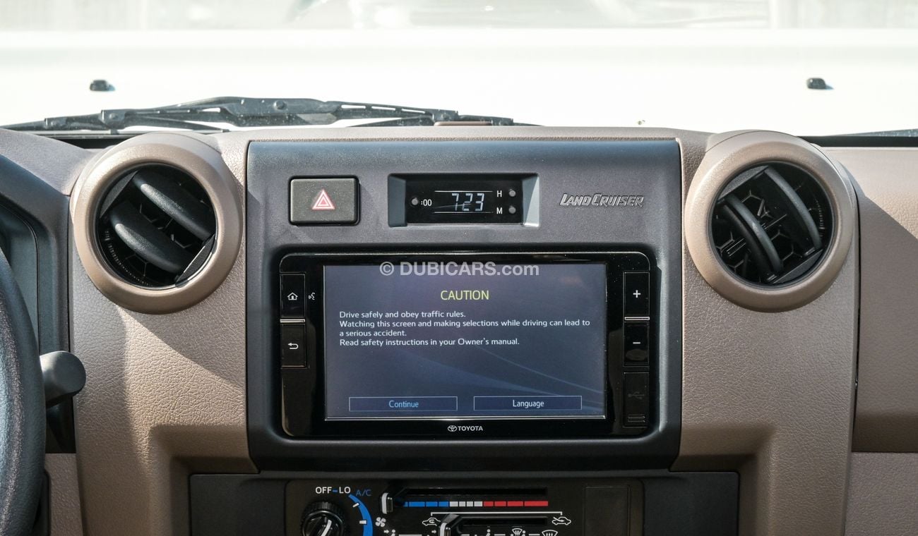 تويوتا لاند كروزر بيك آب LC79 DC 4.5L V8 MT YM 2024 (DIFF-LOCK)